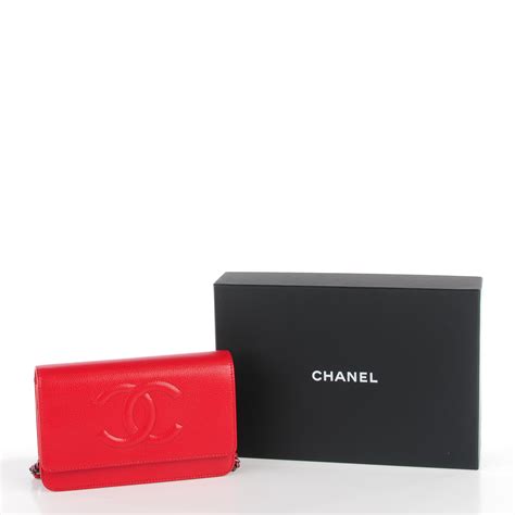 chanel woc red|chanel timeless woc.